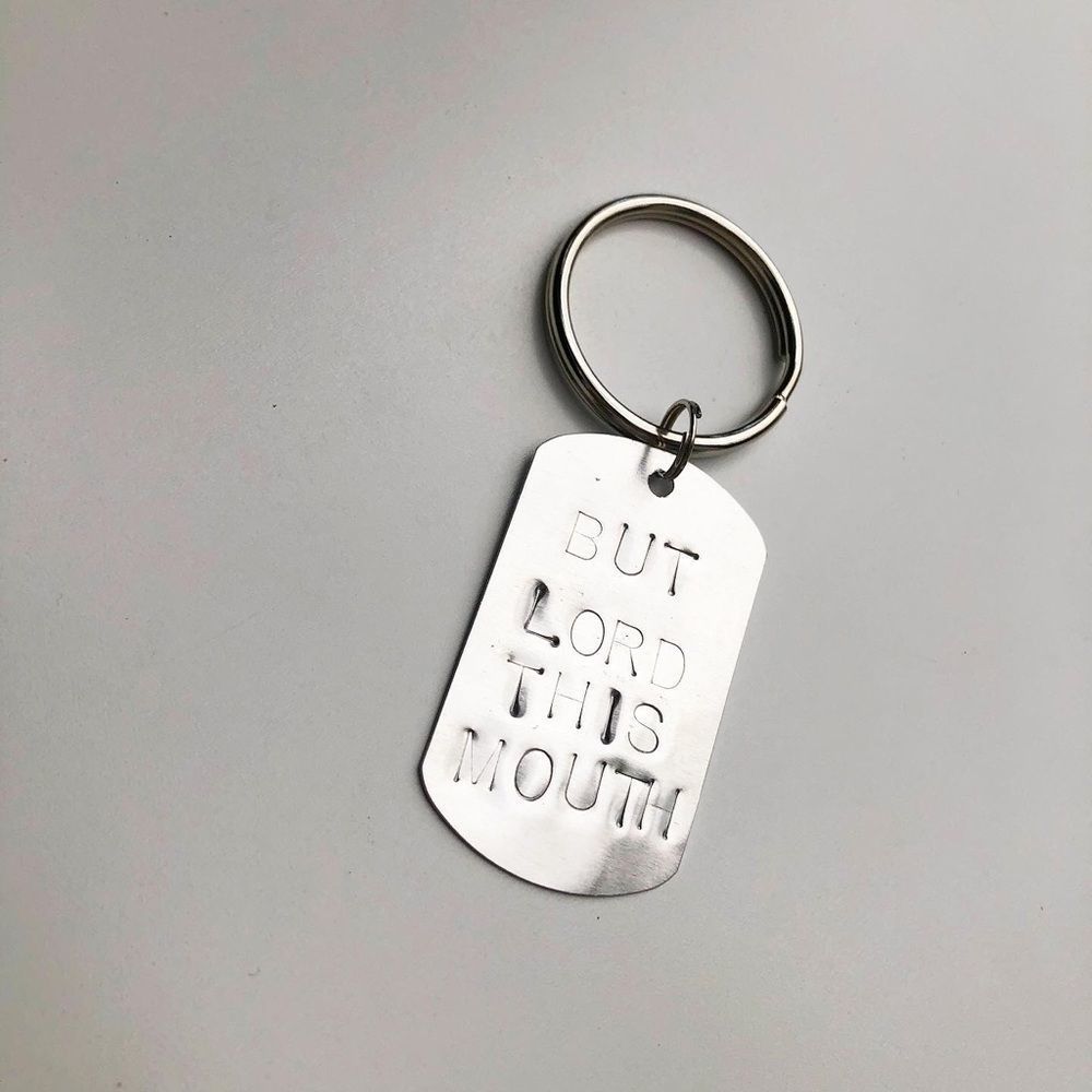Wild Arrow Lord This Mouth Tin Keychain